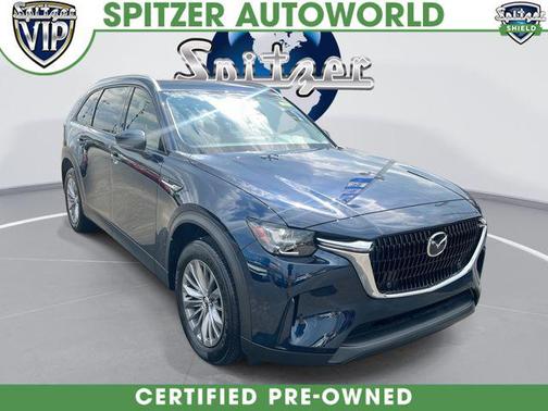 Deep Crystal Blue Mica 2025 Mazda CX-90 3.3 Turbo Preferred
