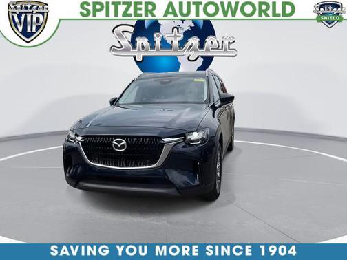 Deep Crystal Blue Mica 2025 Mazda CX-90 3.3 Turbo Preferred