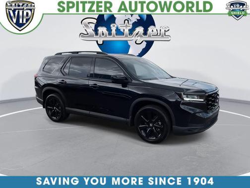 Crystal Black Pearl 2025 Honda Pilot Black Edition