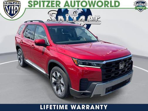 Radiant Red Metallic II 2026 Honda Pilot Touring 8-Passenger