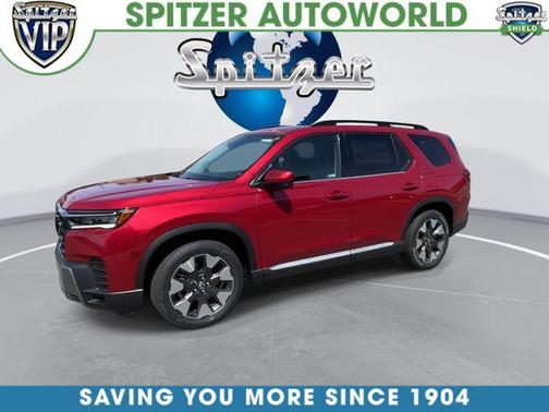 Radiant Red Metallic II 2026 Honda Pilot Touring 8-Passenger