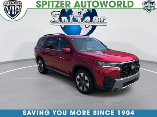 Radiant Red Metallic II 2026 Honda Pilot Touring 8-Passenger
