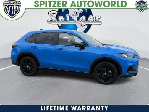 Boost Blue Pearl 2026 Honda HR-V AWD Sport