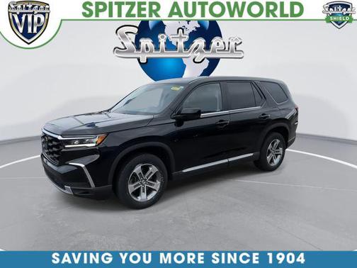 Crystal Black Pearl 2023 Honda Pilot AWD EX-L 7 Passenger
