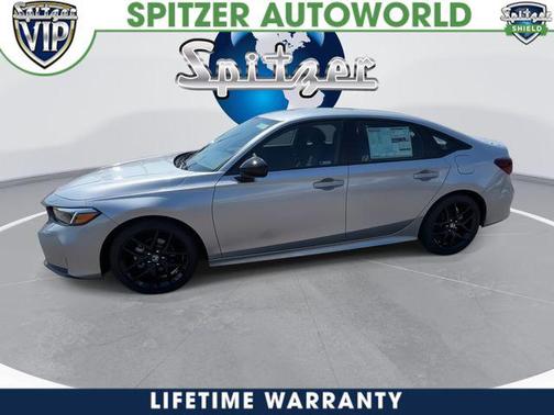 Solar Silver Metallic 2026 Honda Civic Sport