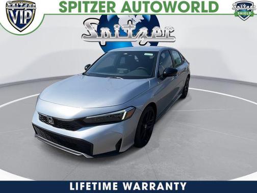 Solar Silver Metallic 2026 Honda Civic Sport