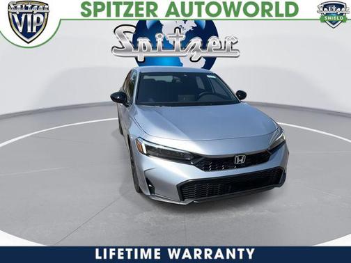 Solar Silver Metallic 2026 Honda Civic Sport