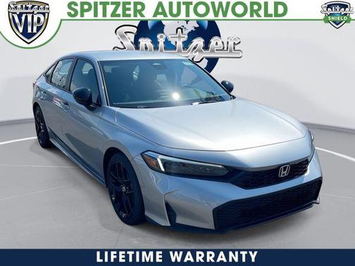 Solar Silver Metallic 2026 Honda Civic Sport