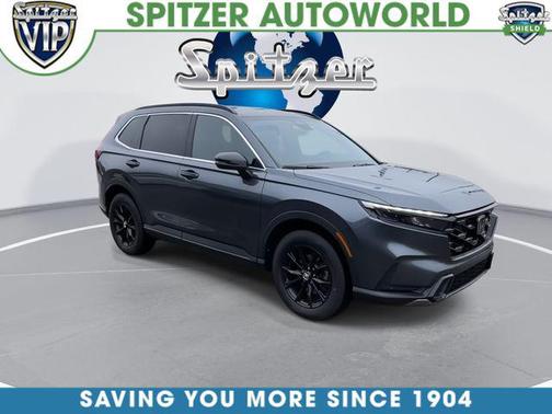 Gray 2024 Honda CR-V Hybrid Sport AWD