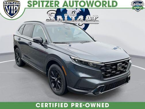 Gray 2024 Honda CR-V Hybrid Sport AWD
