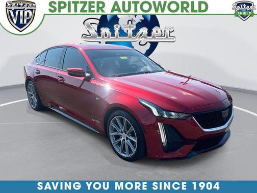 Infrared Tintcoat 2021 Cadillac CT5 Sport RWD
