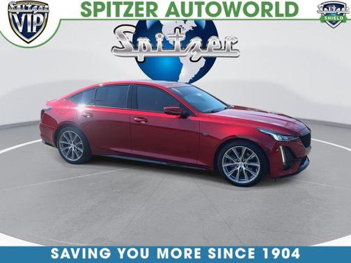 Infrared Tintcoat 2021 Cadillac CT5 Sport RWD