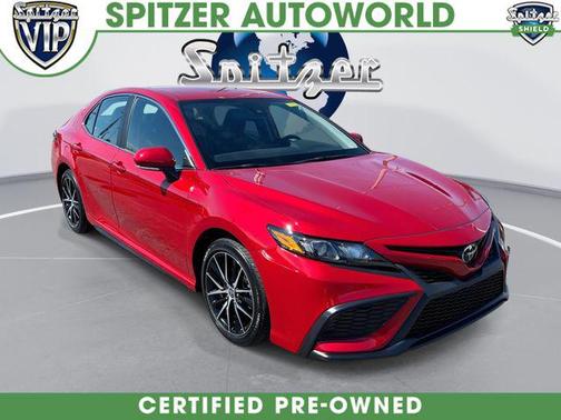 Supersonic Red 2024 Toyota Camry SE