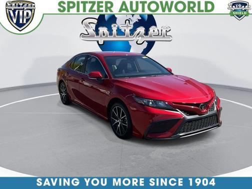 Supersonic Red 2024 Toyota Camry SE