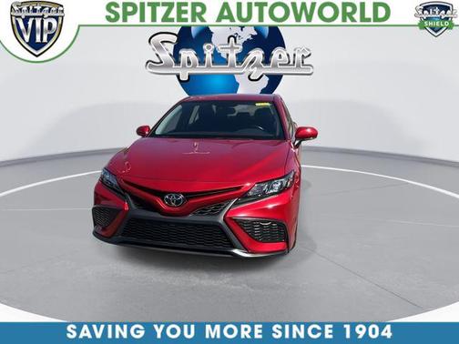 Supersonic Red 2024 Toyota Camry SE