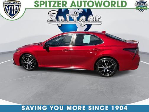 Supersonic Red 2024 Toyota Camry SE