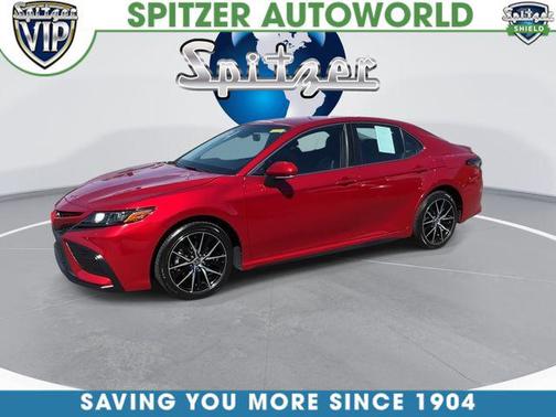 Supersonic Red 2024 Toyota Camry SE