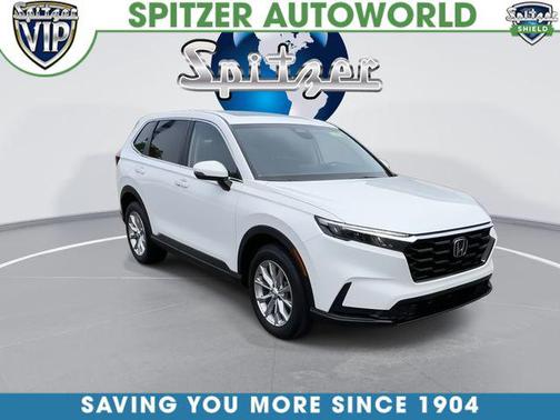 Platinum White Pearl 2025 Honda CR-V EX AWD
