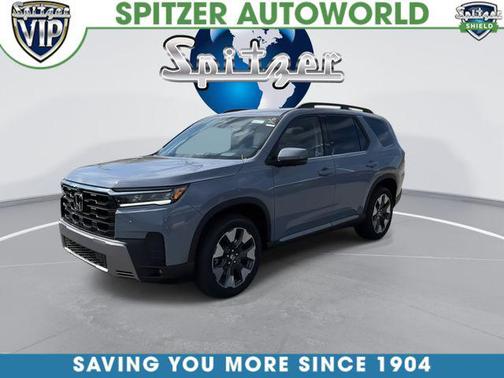 Sonic Gray Pearl 2026 Honda Pilot Elite