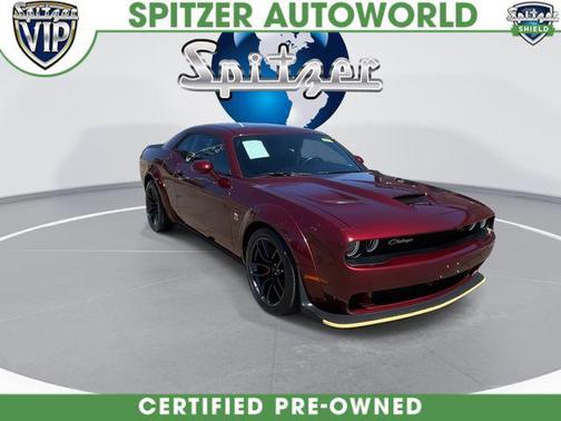 Octane Red Pearlcoat 2019 Dodge Challenger R/T Scat Pack Widebody