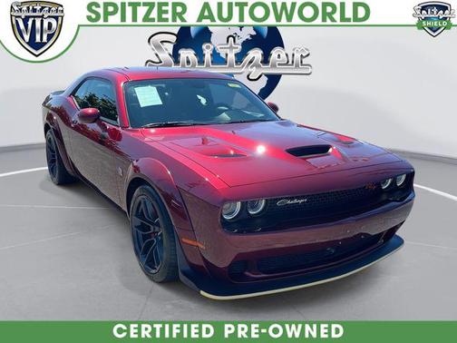 Octane Red Pearlcoat 2019 Dodge Challenger R/T Scat Pack Widebody