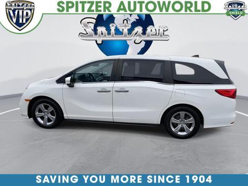 White Diamond Pearl 2018 Honda Odyssey EX-L