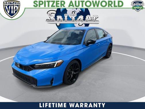 Boost Blue Pearl 2026 Honda Civic Sport