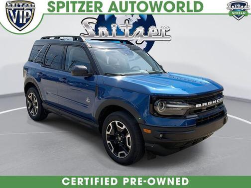ATLAS BLUE METALLIC 2024 Ford Bronco Sport Outer Banks