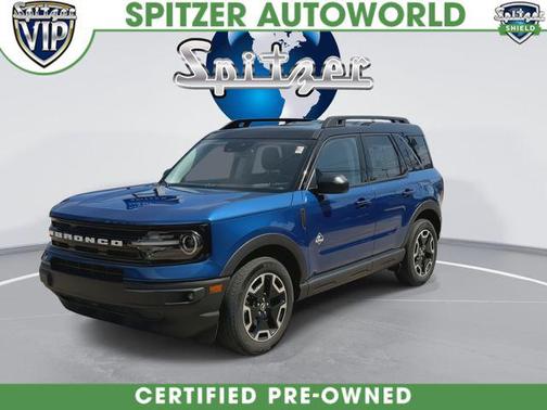 ATLAS BLUE METALLIC 2024 Ford Bronco Sport Outer Banks
