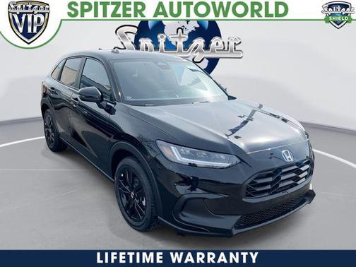 Crystal Black Pearl 2026 Honda HR-V AWD Sport