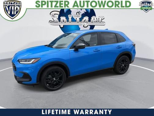 Boost Blue Pearl 2026 Honda HR-V AWD Sport