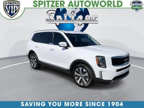 Glacial White Pearl 2022 Kia Telluride S
