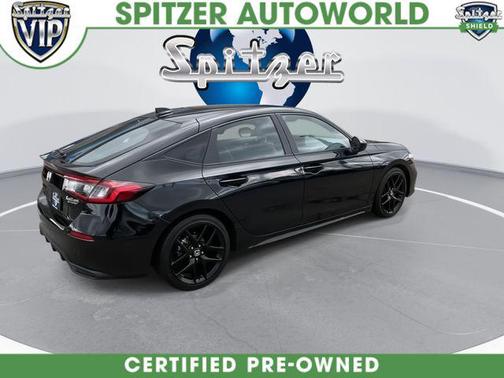 Crystal Black Pearl 2025 Honda Civic Sport