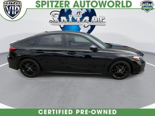 Crystal Black Pearl 2025 Honda Civic Sport