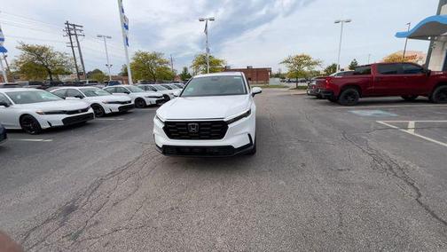 Platinum White Pearl 2026 Honda CR-V EX AWD
