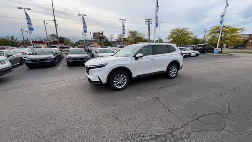 Platinum White Pearl 2026 Honda CR-V EX AWD