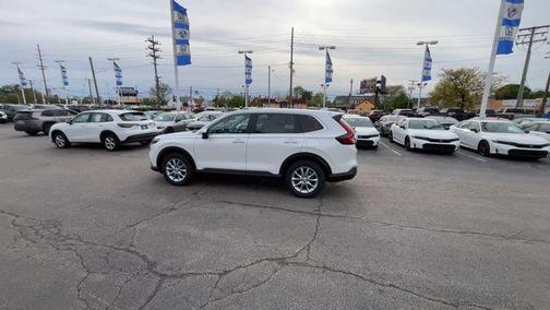 Platinum White Pearl 2026 Honda CR-V EX AWD