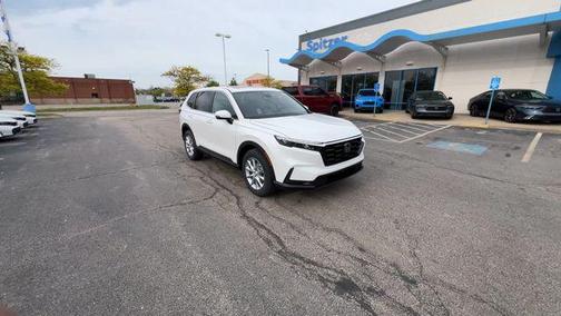Platinum White Pearl 2026 Honda CR-V EX AWD