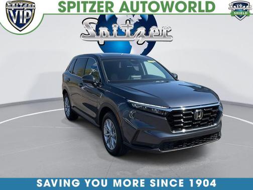 Meteorite Gray Metallic 2025 Honda CR-V EX AWD