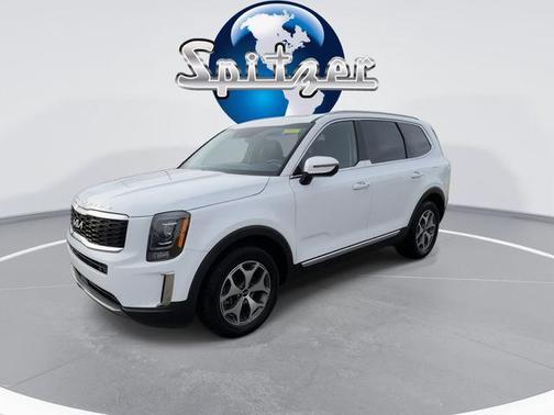 Glacial White Pearl 2022 Kia Telluride EX