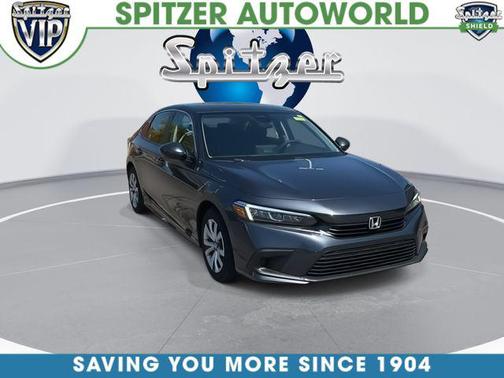 Meteorite Gray Metallic 2024 Honda Civic LX