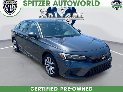 Meteorite Gray Metallic 2024 Honda Civic LX