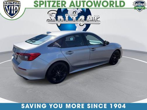 Lunar Silver Metallic 2023 Honda Civic Sport