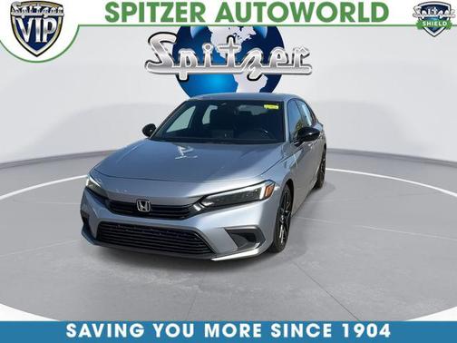 Lunar Silver Metallic 2023 Honda Civic Sport