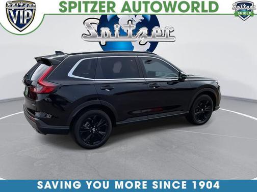 Crystal Black Pearl 2025 Honda CR-V Hybrid Sport Touring AWD