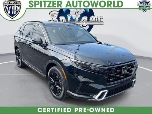 Crystal Black Pearl 2025 Honda CR-V Hybrid Sport Touring AWD