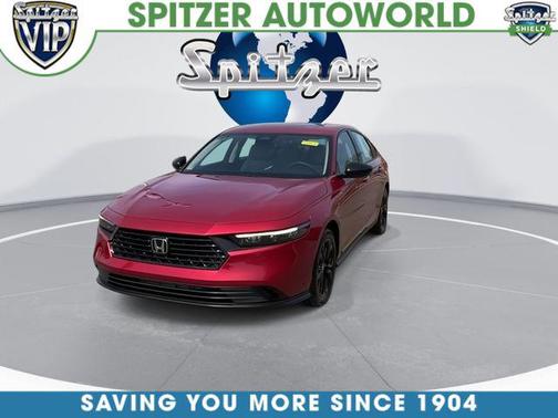 Radiant Red Metallic 2025 Honda Accord SE