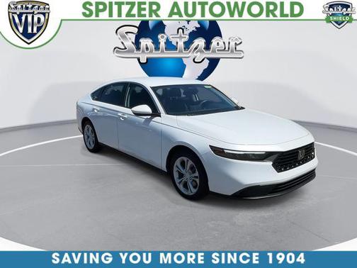 Platinum White Pearl 2023 Honda Accord LX 1.5T