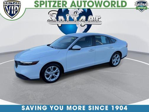 Platinum White Pearl 2025 Honda Accord LX 1.5T