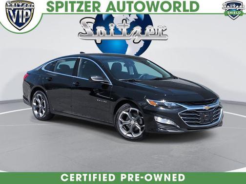Mosaic Black Metallic 2023 Chevrolet Malibu FWD 1LT